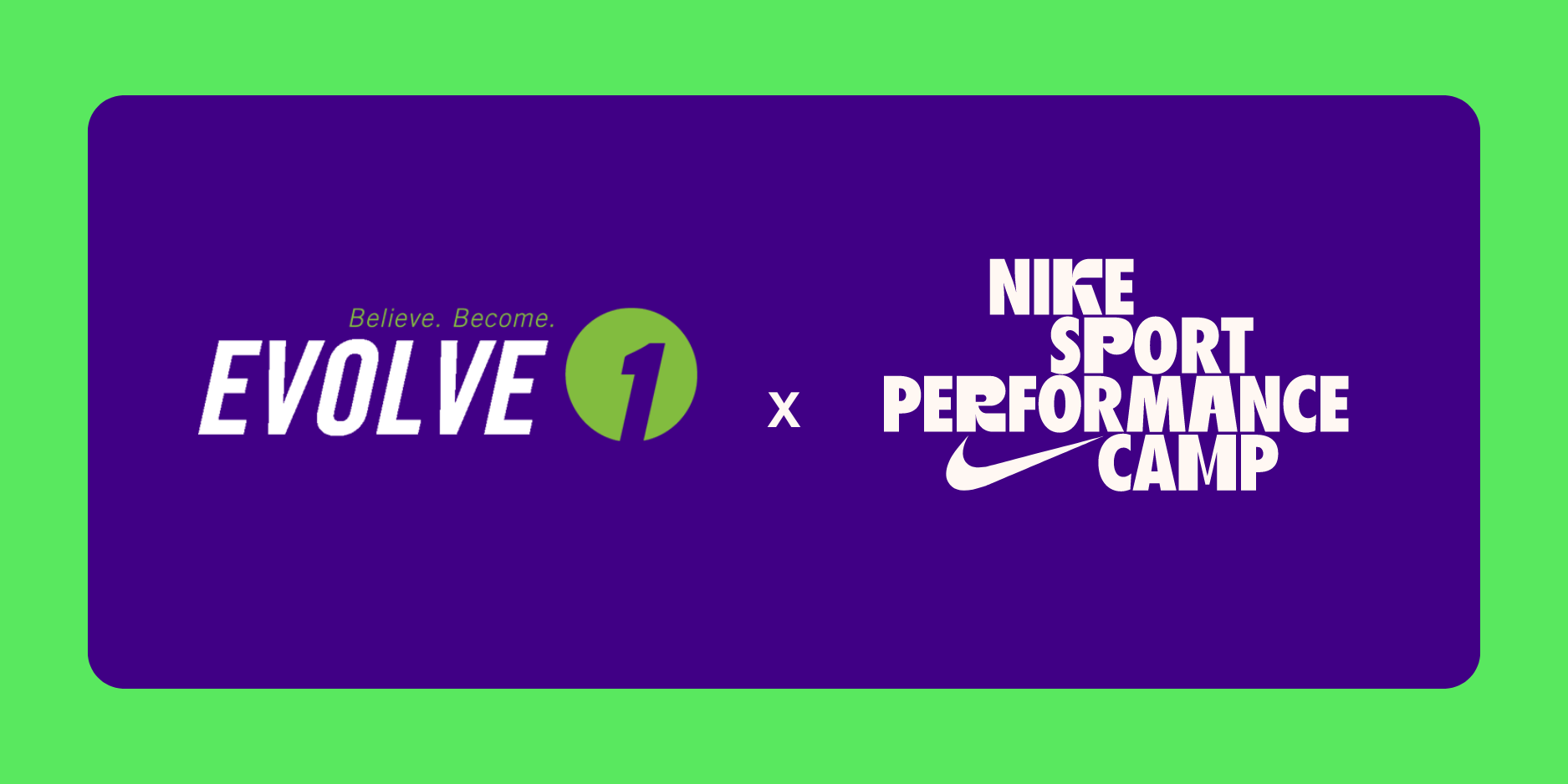 Nike Sports Camps partners with Evolve1